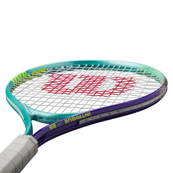 Ракетка б/т дет. Wilson Intrigue Jr 25, WR180310U, для детей 9-10лет, алюминий,со струн., бирюз-фиол за 5&nbsp;271.70 ₽ в Костроме