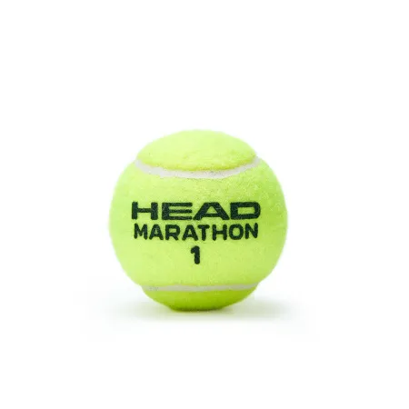 Мяч теннисный HEAD Marathon 3B, 578183, крафт. упак.3шт, без давления, фетр, нат.резина,желтый за 1&nbsp;055.70 ₽ купить в Костроме