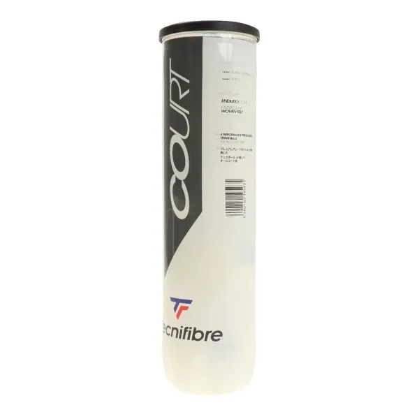 Мяч теннисный Tecnifibre Court 4B, 60COUR364, уп.4 шт,одобр.ITF, войлок, нат.резина, желтый за 1&nbsp;717 ₽ в Костроме
