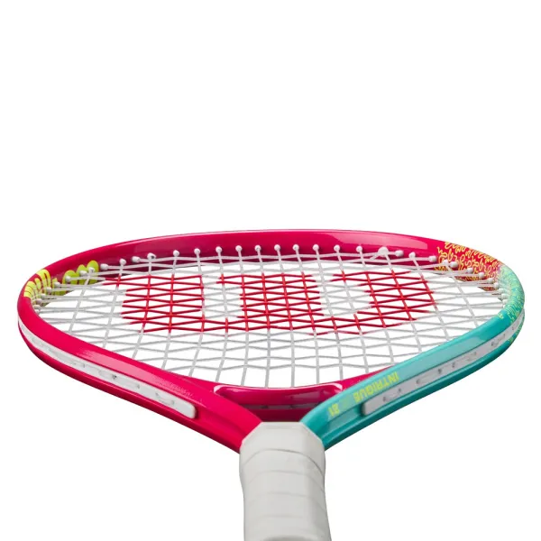 Ракетка б/т дет. Wilson Intrigue Jr 21, WR180510U, для дет.5-6лет, алюминий,со струн.,розово-бирюзов за 5&nbsp;271.70 ₽ в Костроме