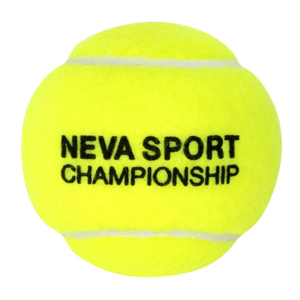 Мяч теннисный NS Championship 3B, 124001, уп.3шт, сукно, нат.резина, желтый за 646 ₽ в Костроме