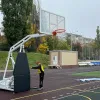 Баскетбольная стойка мобильная складная на пружинах вынос 2,25 м c противовесом ZAVODSPORTA за 530&nbsp;660 ₽ купить в Костроме