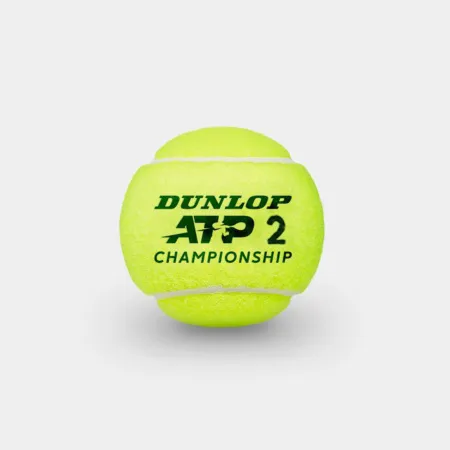 Мяч теннисный Dunlop ATP Championship 3B, 601626, уп.3ш, одобр. ITF, нат.резина,фетр. за 943.50 ₽ купить в Костроме