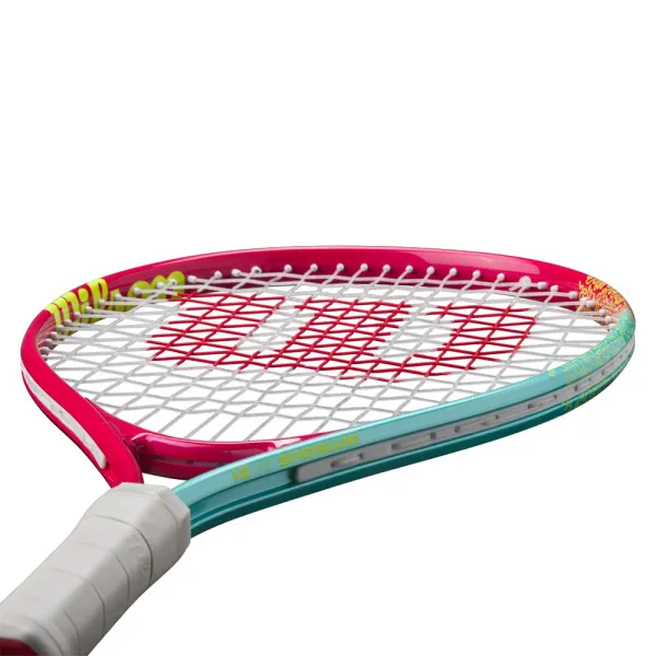 Ракетка б/т дет. Wilson Intrigue Jr 21, WR180510U, для дет.5-6лет, алюминий,со струн.,розово-бирюзов за 5&nbsp;271.70 ₽ в Костроме