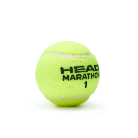 Мяч теннисный HEAD Marathon 3B, 578183, крафт. упак.3шт, без давления, фетр, нат.резина,желтый за 1&nbsp;055.70 ₽ купить в Костроме