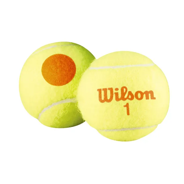 Мяч теннисный детский WILSON Starter Orange, WRT137300, ITF, фетр, нат.рез, уп.3шт, оранж за 1&nbsp;077.80 ₽ в Костроме