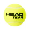 Мяч теннисный HEAD Team 3B, 575703, уп.3 шт, одобр.ITF, фетр, нат.резина, желтый за 569.50 ₽ купить в Костроме