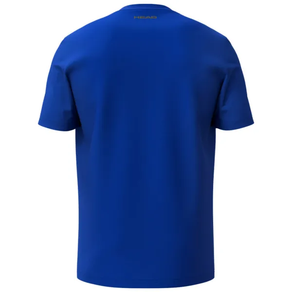 СЦ*Футболка мужская HEAD Club Original T-Shirt M 811855-Ro-S, р.S, хлопок,полиэстер,эластан, синий за 2&nbsp;888.30 ₽ в Костроме