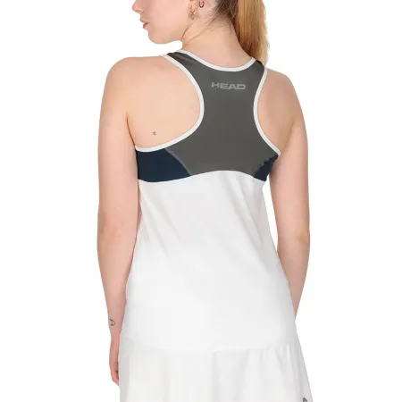 СЦ*Майка жен. HEAD Club 22 Tank Top W 814461-WHDB-L, р.L, 92% полиэстер, 8% эластан, белый за 3&nbsp;500.30 ₽ купить в Костроме