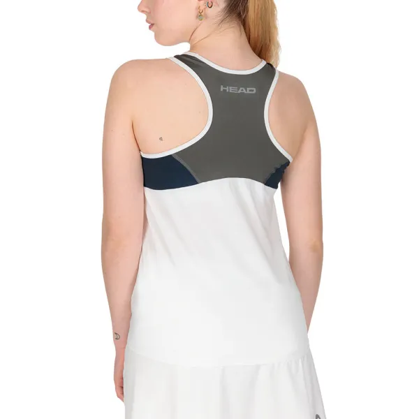 СЦ*Майка жен. HEAD Club 22 Tank Top W 814461-WHDB-L, р.L, 92% полиэстер, 8% эластан, белый за 3&nbsp;500.30 ₽ в Костроме