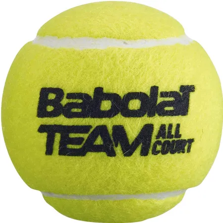 Мяч теннисный BABOLAT Team All Court,502081, уп.4 шт,одобр.ITF, сукно, нат.резина,желтый за 2&nbsp;385.10 ₽ купить в Костроме