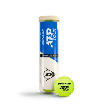 Мяч теннисный Dunlop ATP Official Tour Premium 4B, 601599, уп.4шт, одобр. ITF, нат.резина,фетр. за 1&nbsp;734 ₽ купить в Костроме
