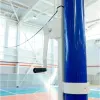 Волейбольные стойки универсальные со стаканами и механизмом натяжения троса ZAVODSPORTA за 41&nbsp;400 ₽ купить в Костроме